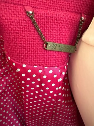 Abrigo rosa Debenhams