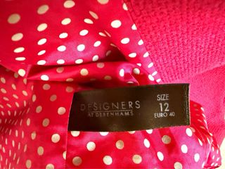 Abrigo rosa Debenhams