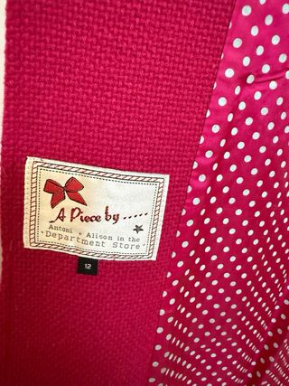 Abrigo rosa Debenhams