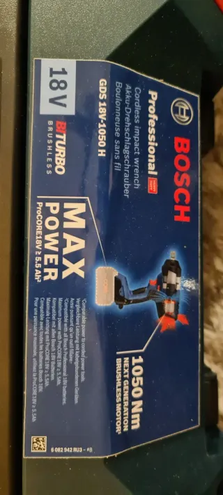Atornillador impacto Bosch GDS 18V-1050 H PRECINTA