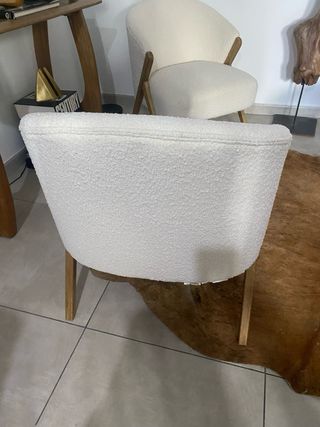 2 Butacas Zara Home Beige/Marrón