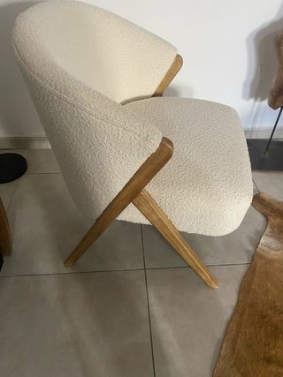 2 Butacas Zara Home Beige/Marrón