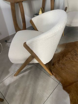 2 Butacas Zara Home Beige/Marrón