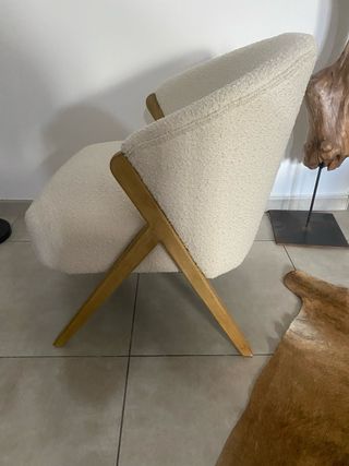 2 Butacas Zara Home Beige/Marrón