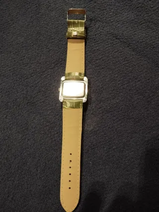 Reloj Exactime Verde y Plateado