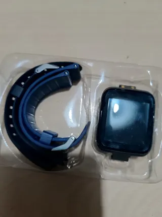 Smartwatch Nero e Blu