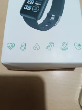 Smartwatch Nero e Blu