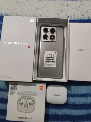 Xiaomi 14T Pro + Redmi Buds 6