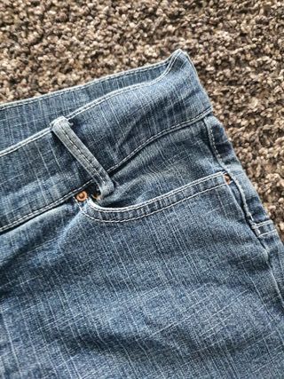 Pantalón vaquero Mango azul talla 36