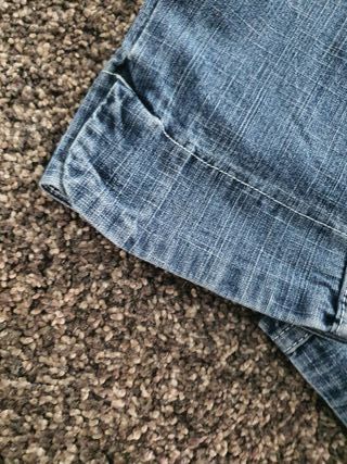 Pantalón vaquero Mango azul talla 36