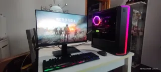 PACK GAMING COMPLETO – PC + MONITOR+TECLADO