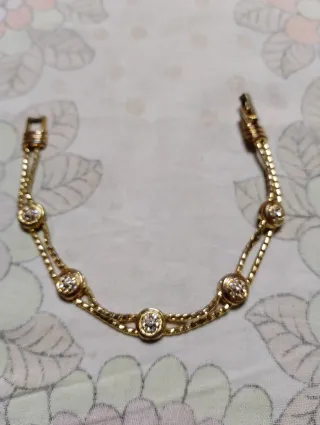 Braccialetto donna con zirconi