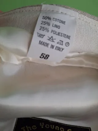 Cappello marinaio beige