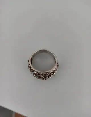 Anillo de plata.