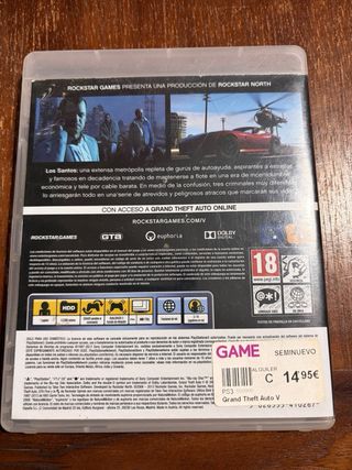 Grand Theft Auto V PS3
