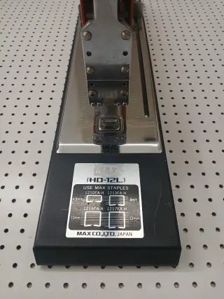 Grapadora industrial Max HD-12L Vintage Japonesa