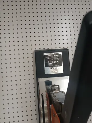 Grapadora industrial Max HD-12L Vintage Japonesa