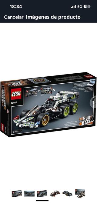 LEGO Technic 42047 Coche - Interceptor policial