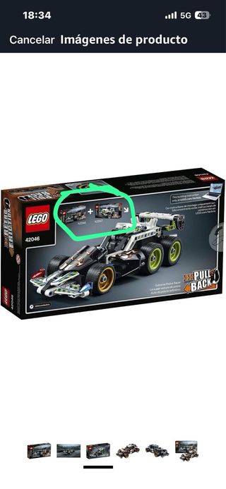 LEGO Technic 42047 Coche - Interceptor policial