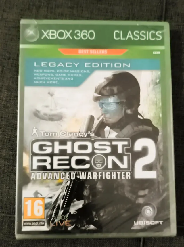 🇬🇧🇪🇦 Xbox360 Ghost Recon 2 ¡Sin Abrir!
