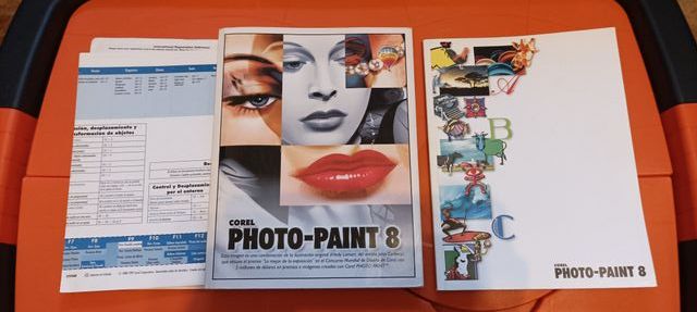 Corel Photo-Paint 8 Español Caja Grande