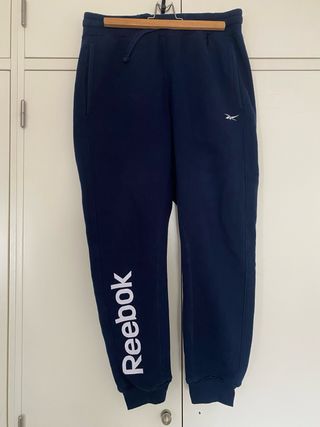 Pantalón chándal Reebok Talla M Azul
