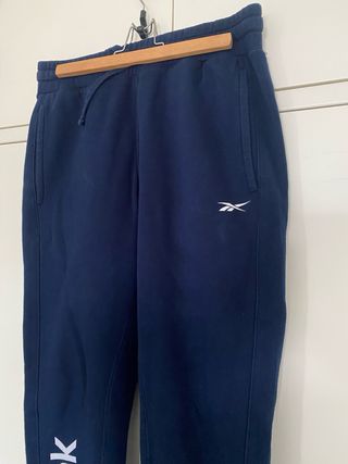 Pantalón chándal Reebok Talla M Azul