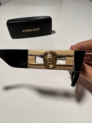 Gafas de Sol Versace Originales Negro/Dorado