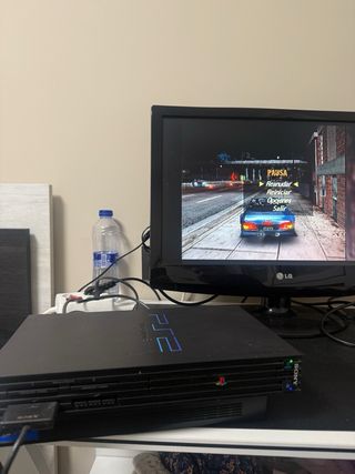 Consola PlayStation 2 Fat Negra + Accesorios