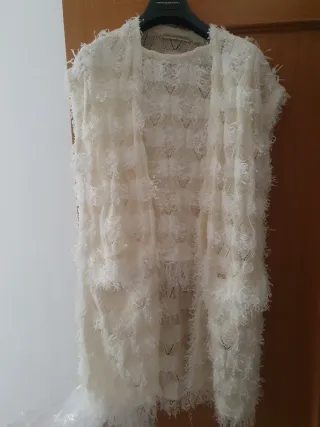 Conjunto Chaleco y Camiseta Purificación García