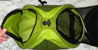 Mochila Quechua plegable verde