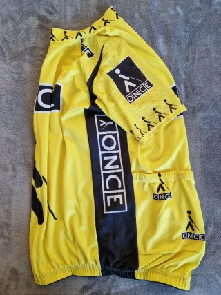 Maillot Ciclismo ONCE Amarillo