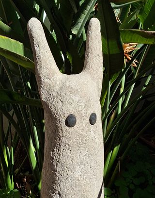 Escultura Hormigón Vigilante Jardín