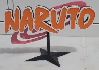 Logo Naruto 3D