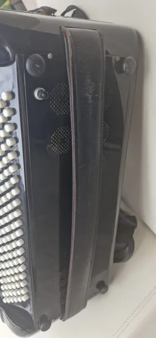 Acordeón de botones se hace cambio por de teclas