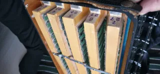 Acordeón de botones se hace cambio por de teclas