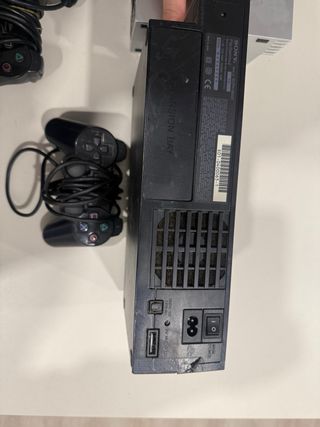 Consola PlayStation 2 PS2 Plata y Negra