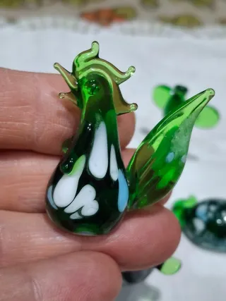 Murano Vetro Animali Set 5 Pezzi