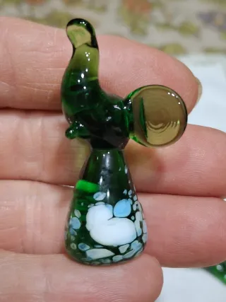 Murano Vetro Animali Set 5 Pezzi