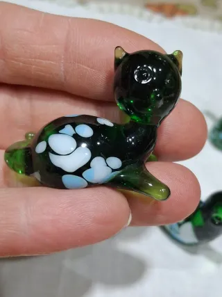 Murano Vetro Animali Set 5 Pezzi