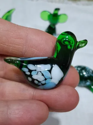 Murano Vetro Animali Set 5 Pezzi