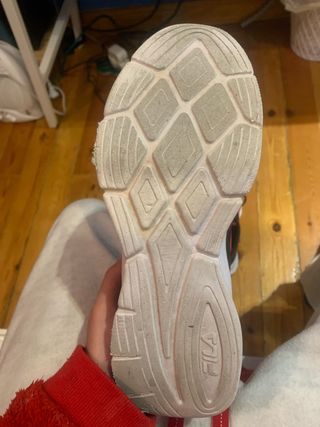 Zapatillas deportivas Fila rojas talla 38