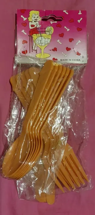 Servizio da 18 Posate scherzo sexy