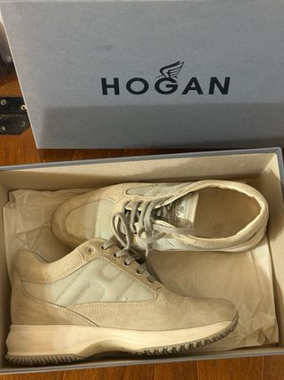 Scarpe Hogan donna beige/grigie