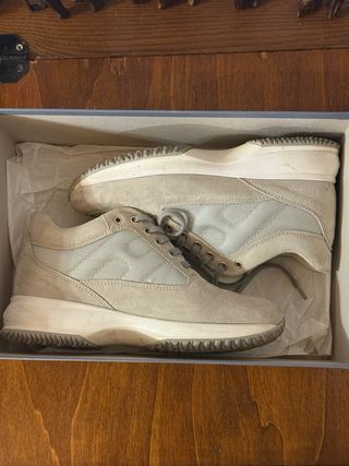 Scarpe Hogan donna beige/grigie