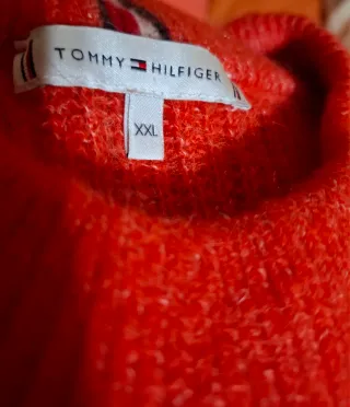 Jersey Tommy Hilfiger Naranja Talla 44 ( XXL)