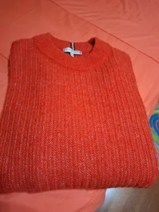 Jersey Tommy Hilfiger Naranja Talla 44 ( XXL)