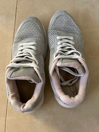 Deportivas Lefties grises y rosas