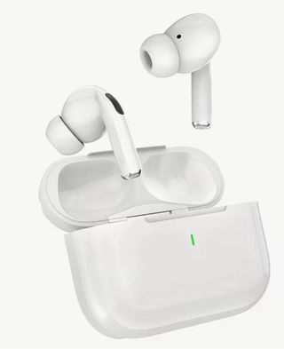 Cascos inalámbricos blancos