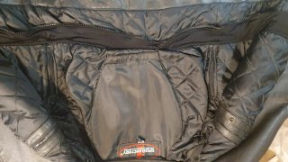 Chaqueta de cuero para moto